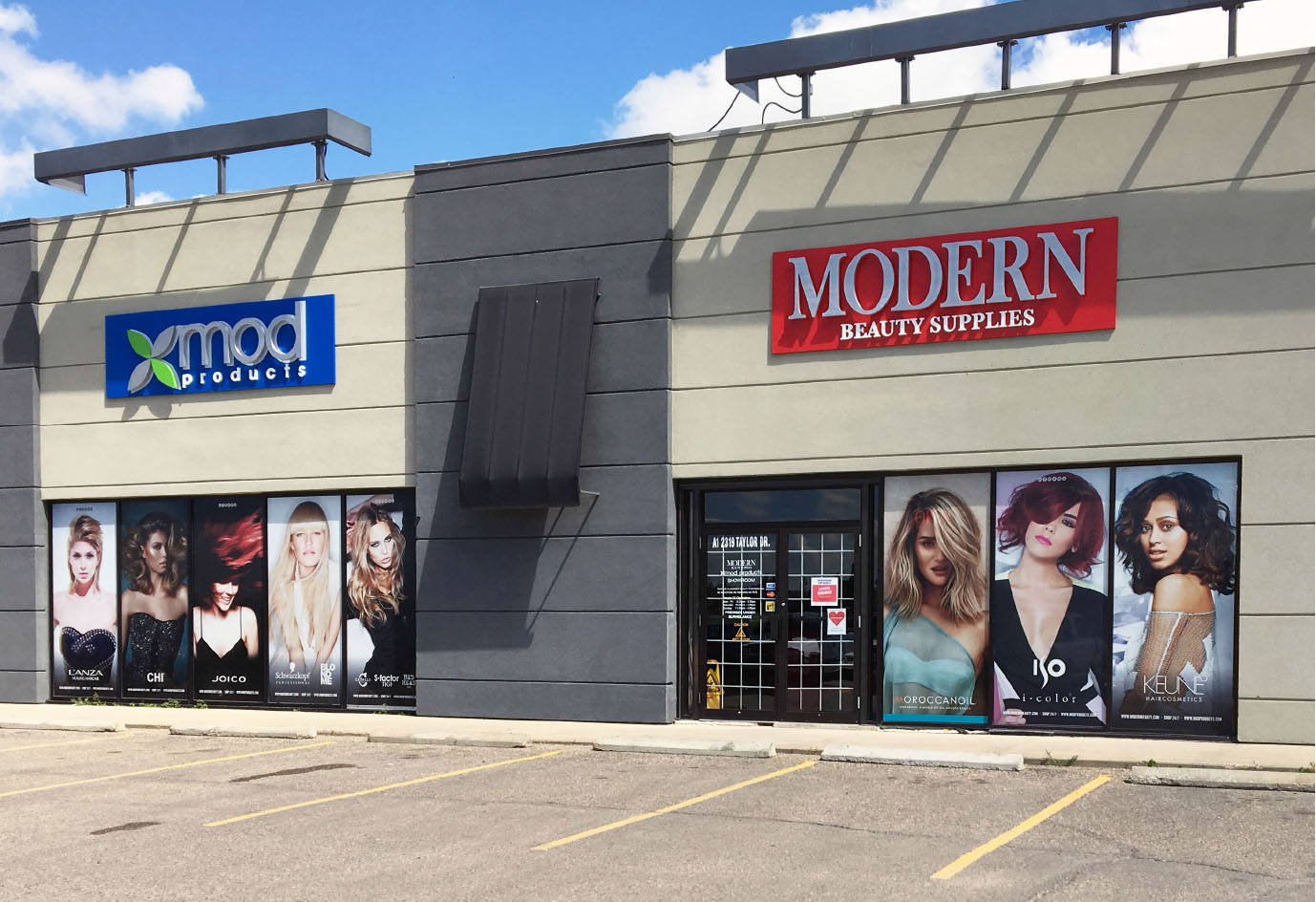 Location - Red Deer - Modern Beauty Supplies